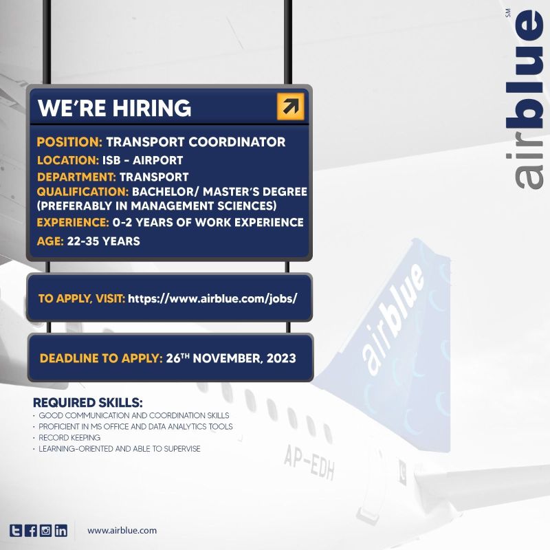 Airblue Jobs