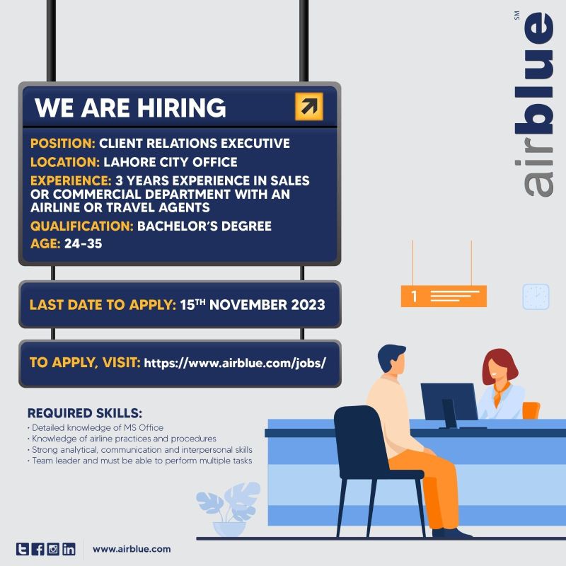 Airblue Jobs