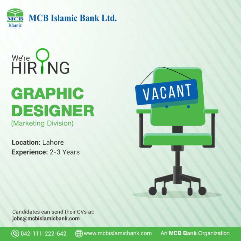 MCB Islamic Bank Limited Jobs