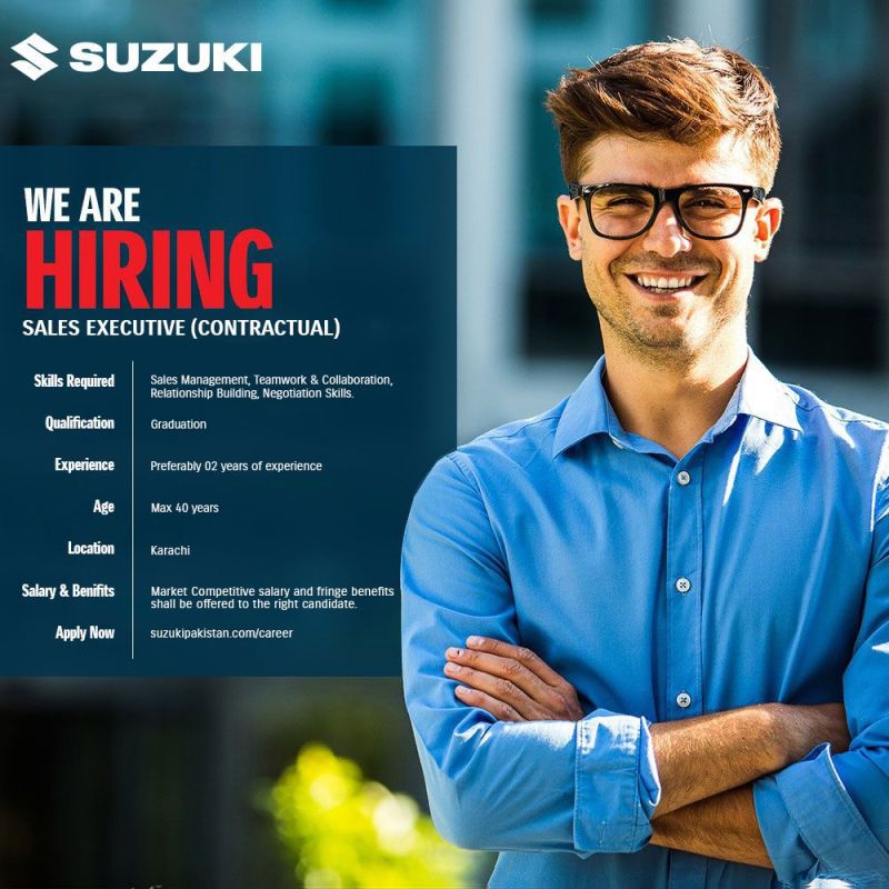 Pak Suzuki Motor Company Limited Jobs