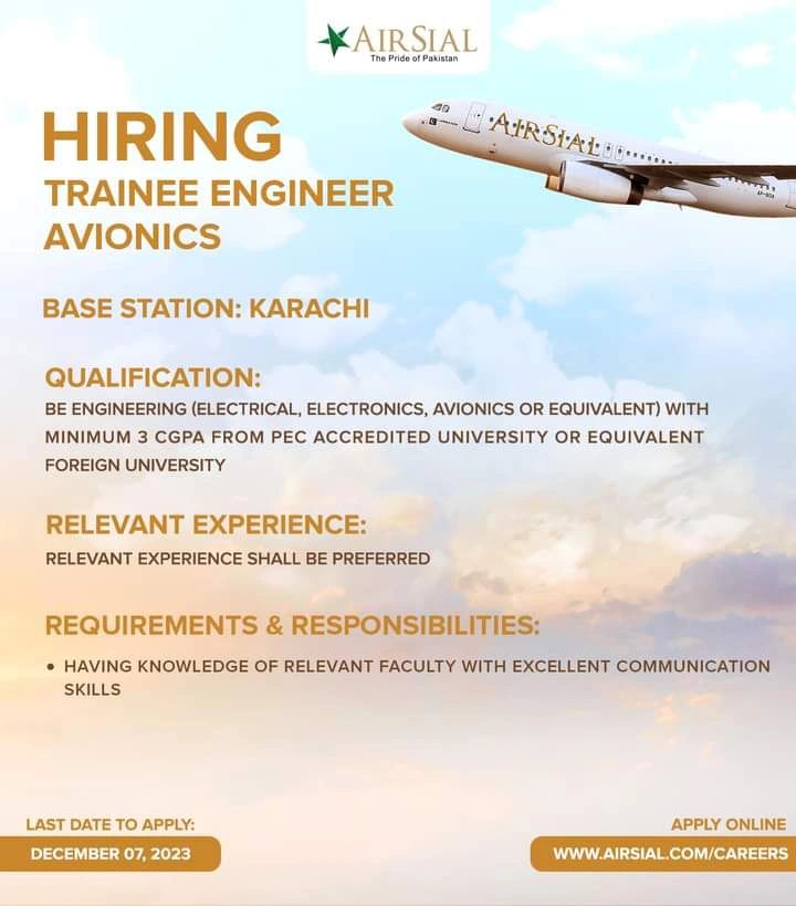 Air Sial Jobs