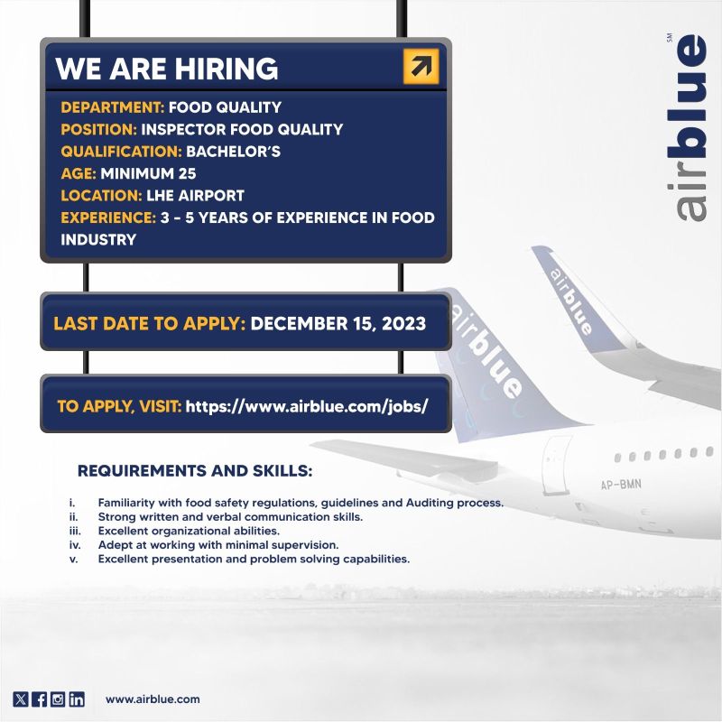 Airblue Jobs