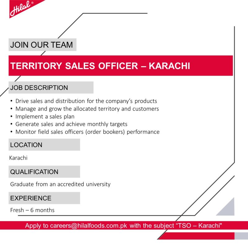 Hilal Foods Jobs