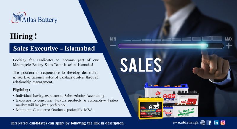 Atlas Battery Limited Jobs