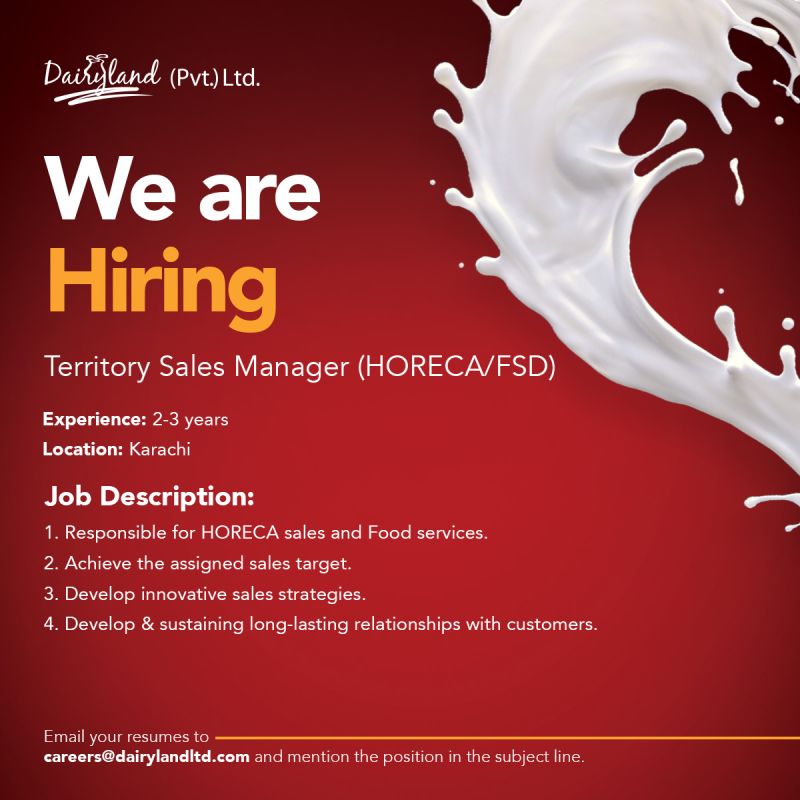 Dairyland Pvt Limited Jobs