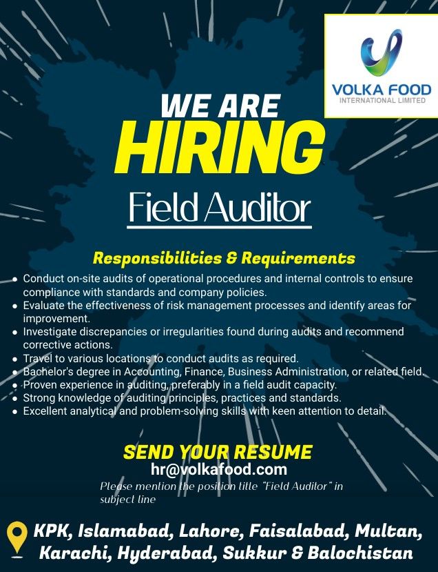 Volka Food International Jobs